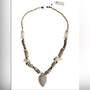 Handcarved Jewelry Set  Made In India